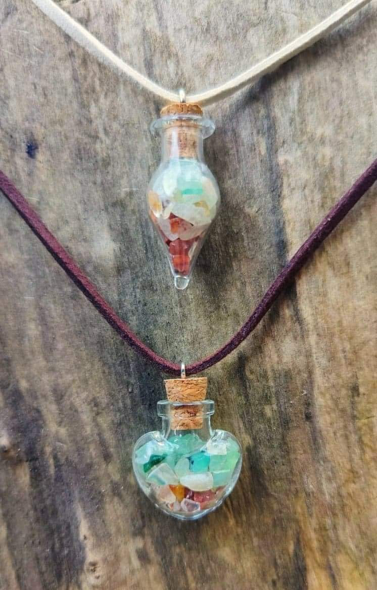 Health Spell Jar Pendent