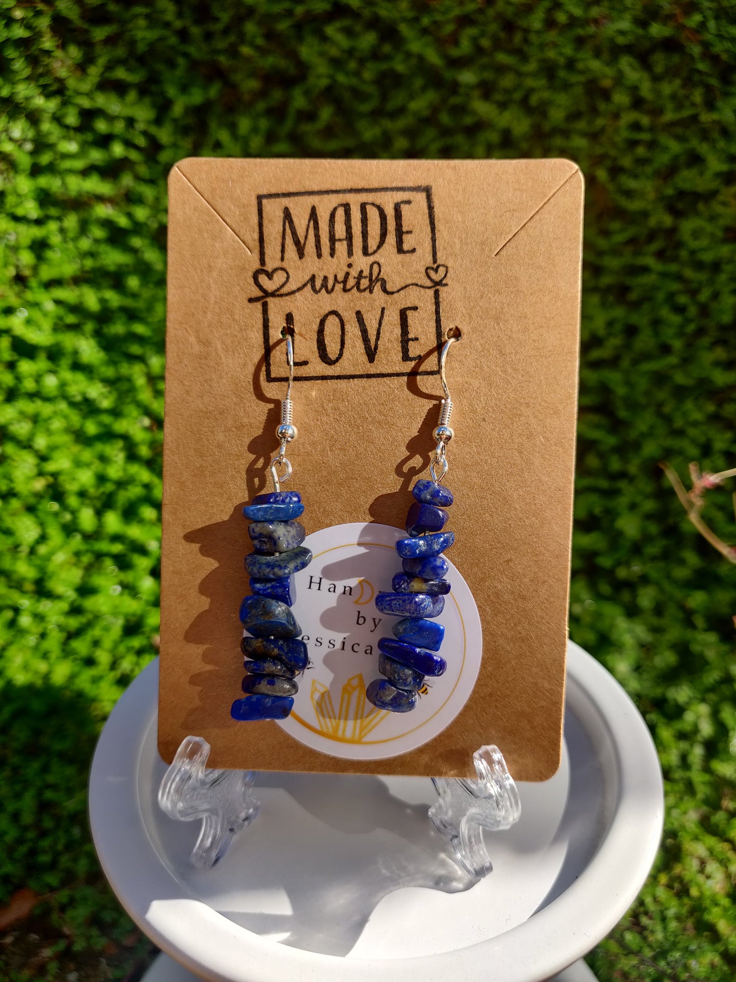 Crystal Chip Earrings