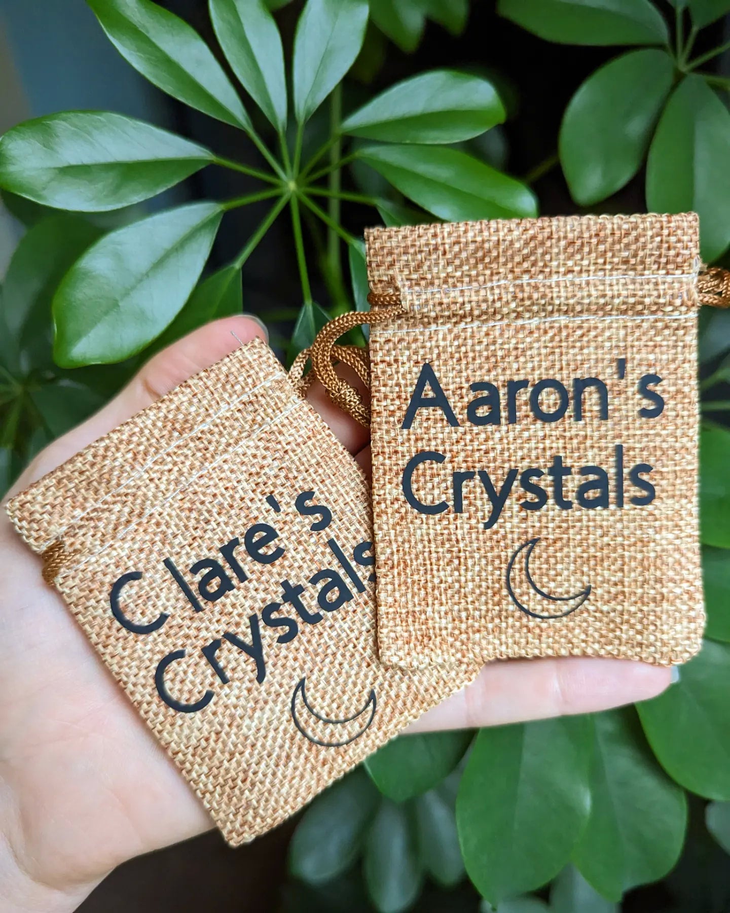 'Your Name Here' Mini Hessian Bag