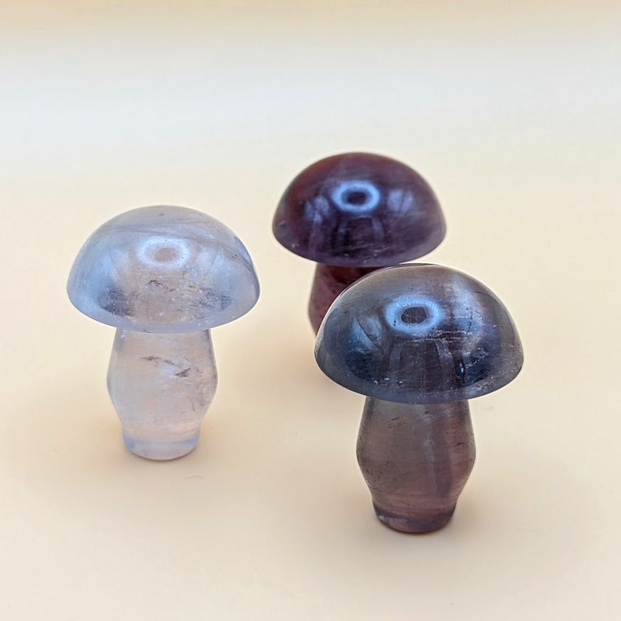 Fluorite Mushroom