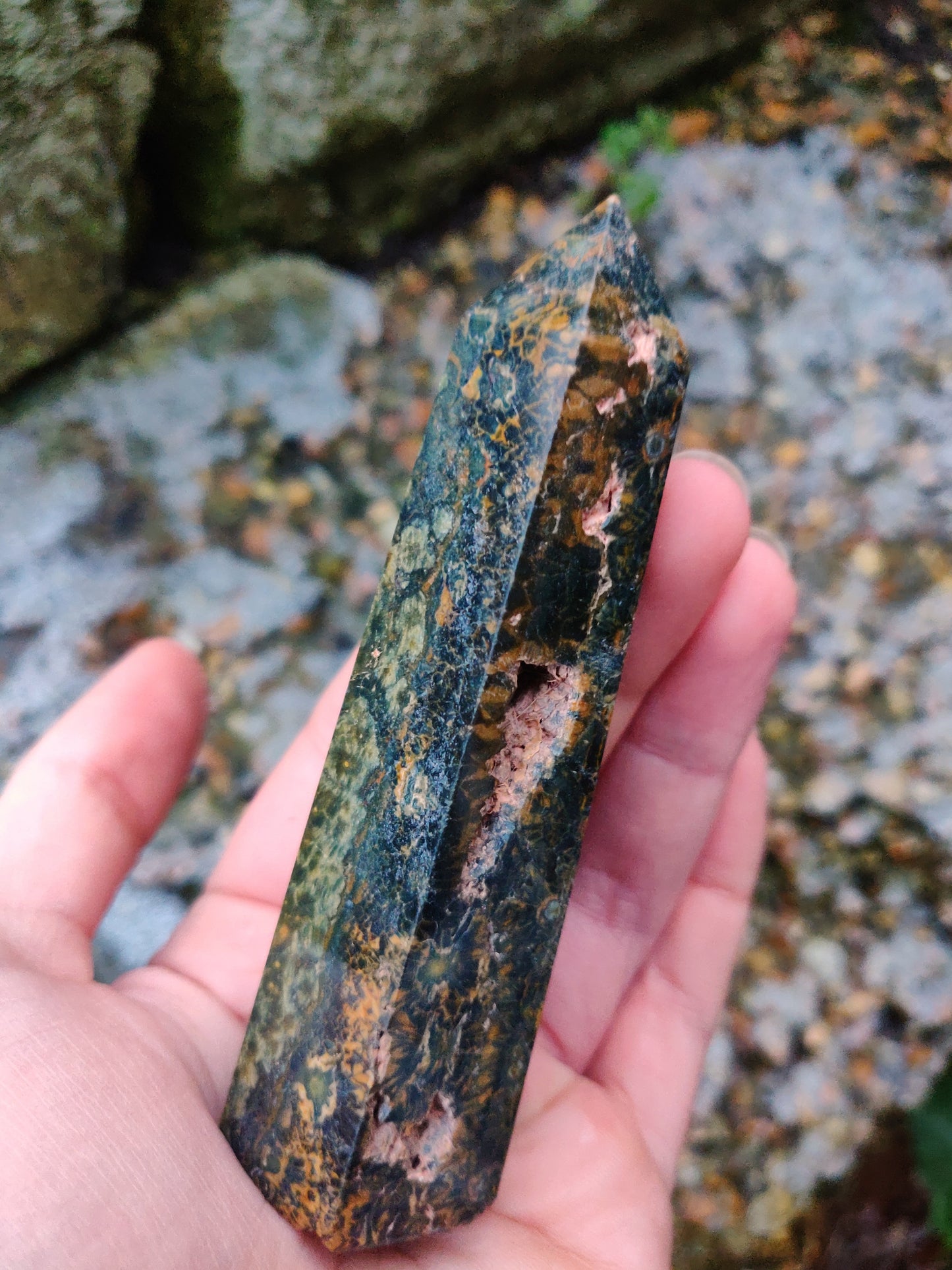Orbicular Jasper 10.5 cm