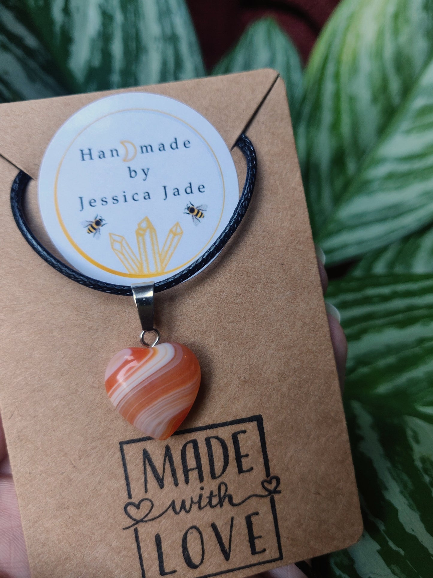 Crystal Heart Pendent