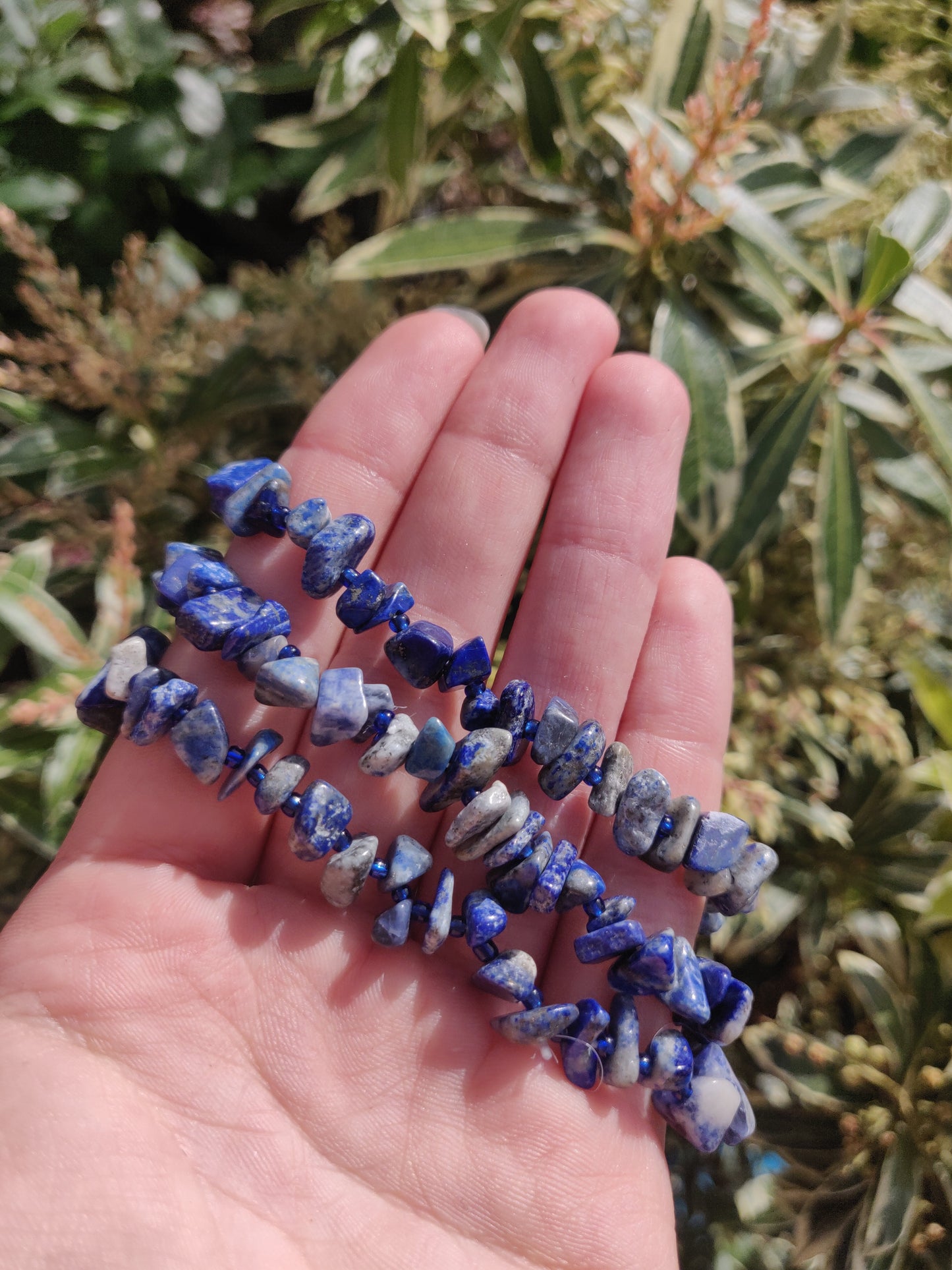 Sodalite and Bead Bracelet