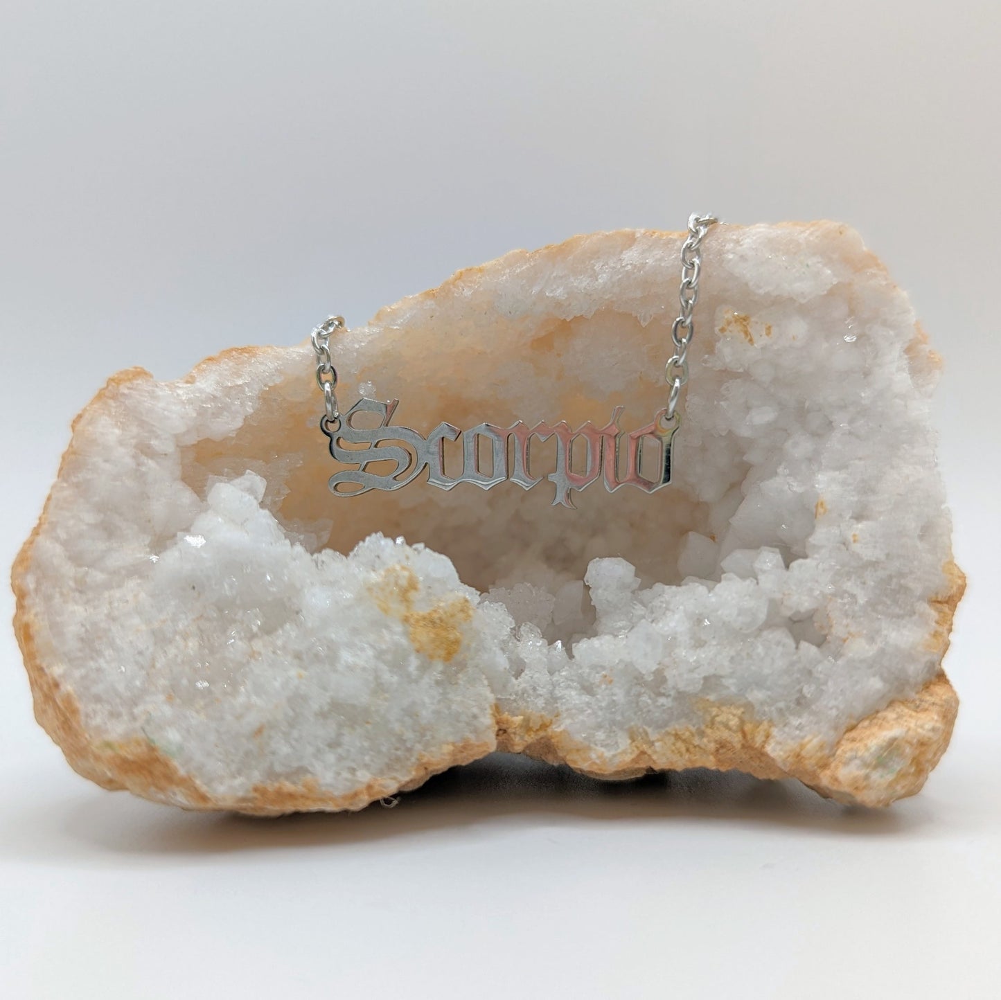 Zodiac Graffiti Style Pendant