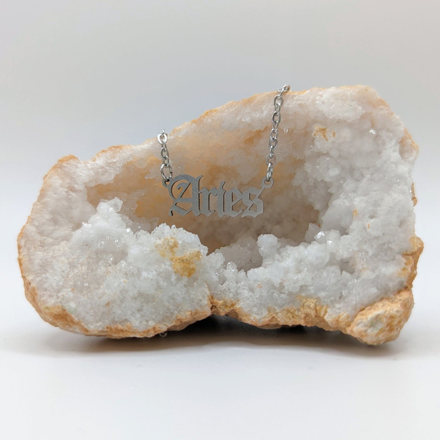 Zodiac Graffiti Style Pendant