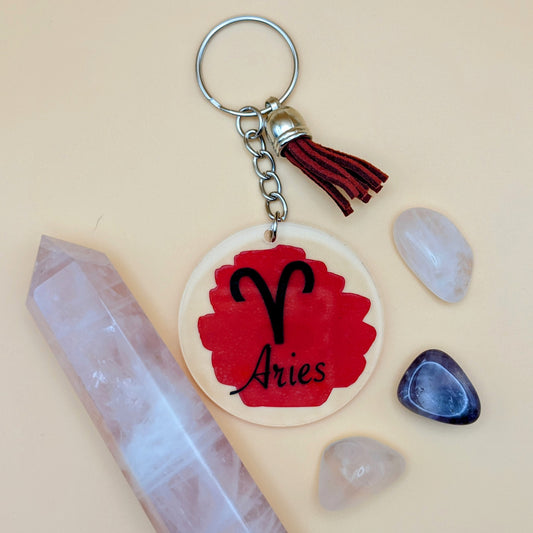Zodiac Keyring