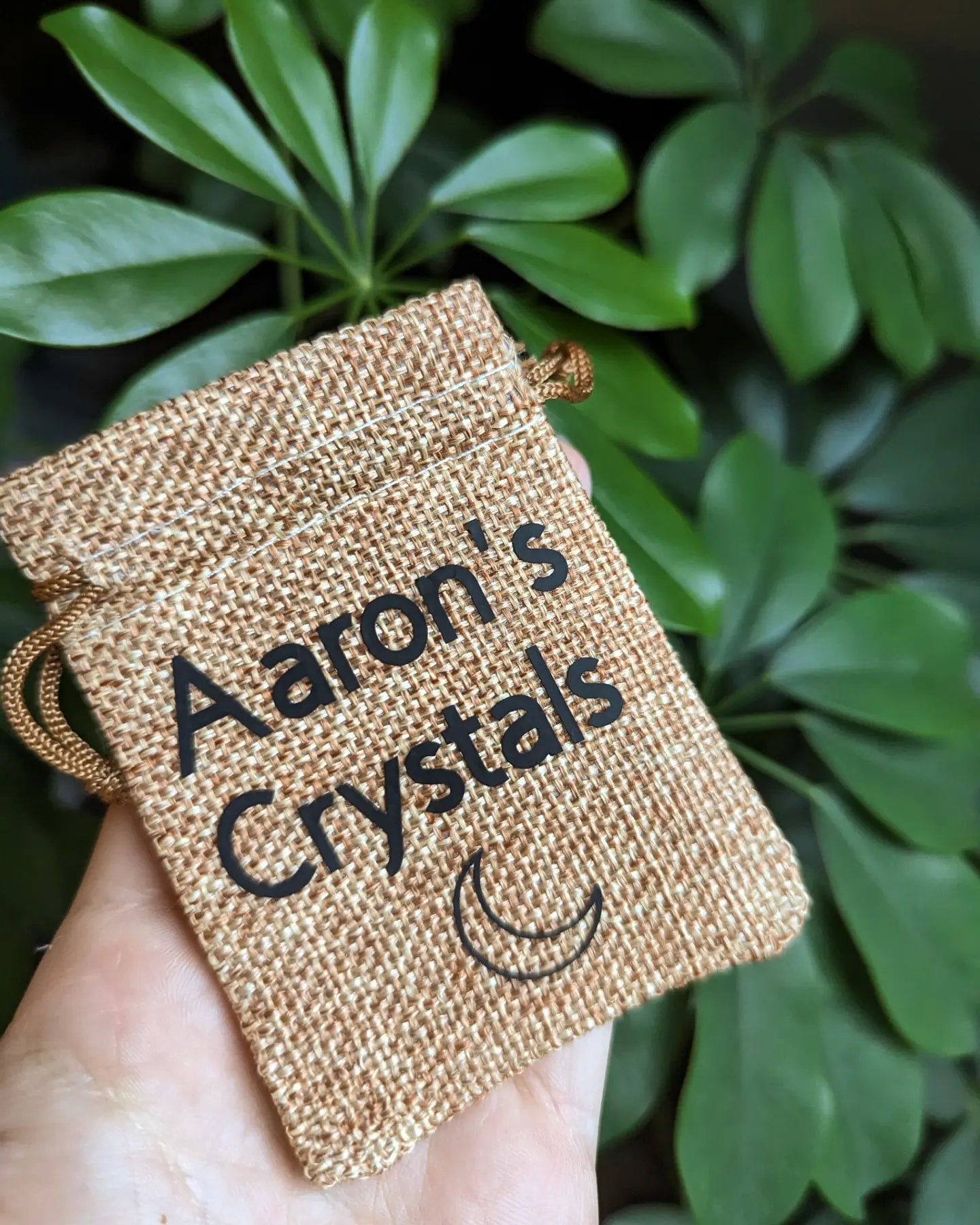 'Your Name Here' Mini Hessian Bag
