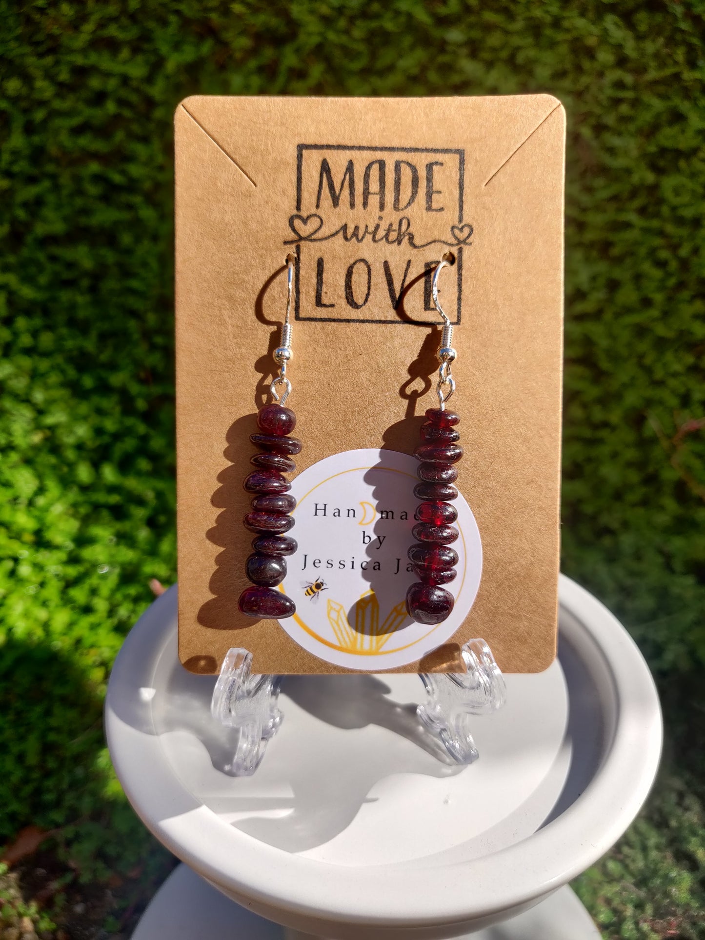 Crystal Chip Earrings