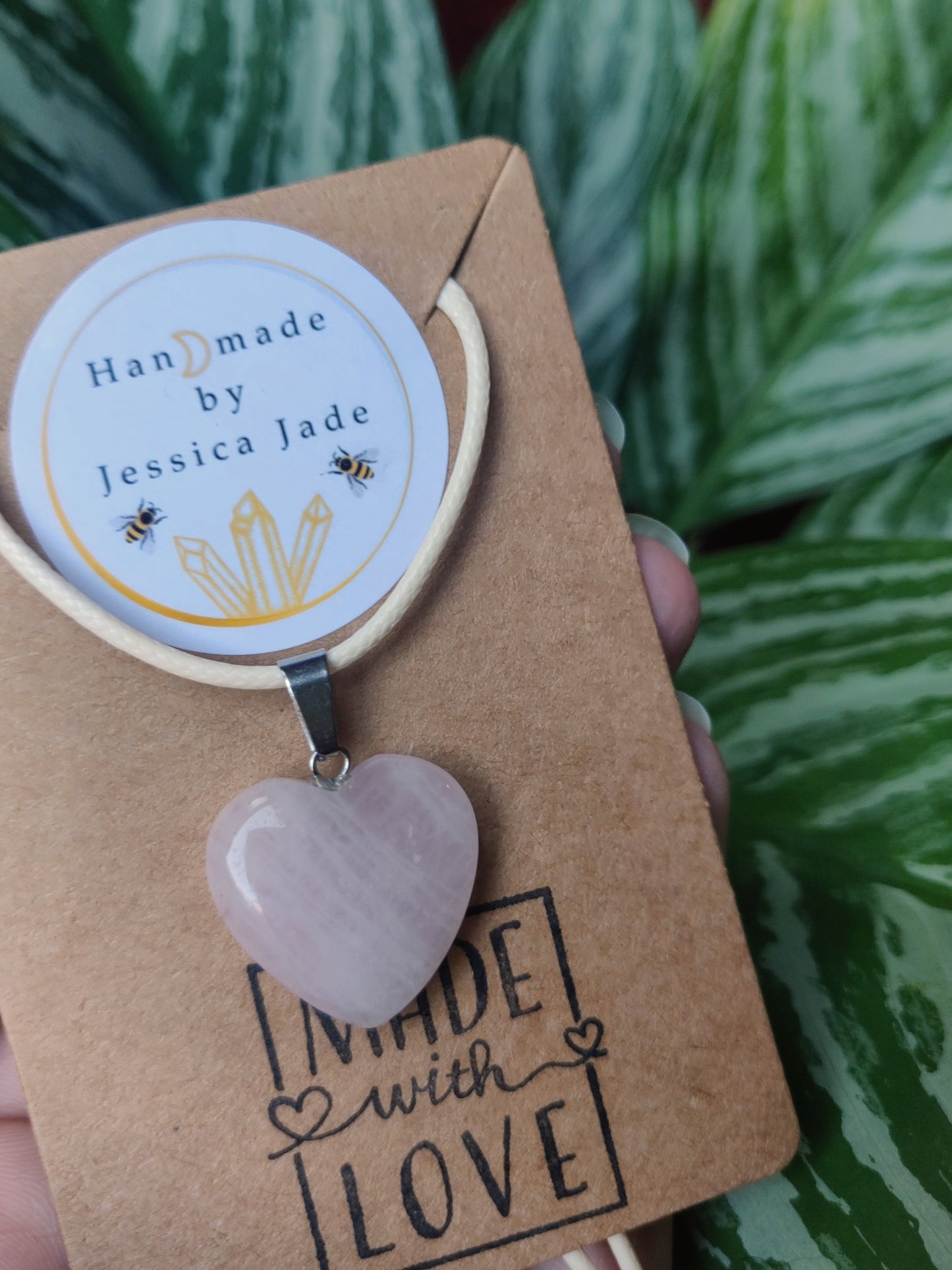 Crystal Heart Pendent
