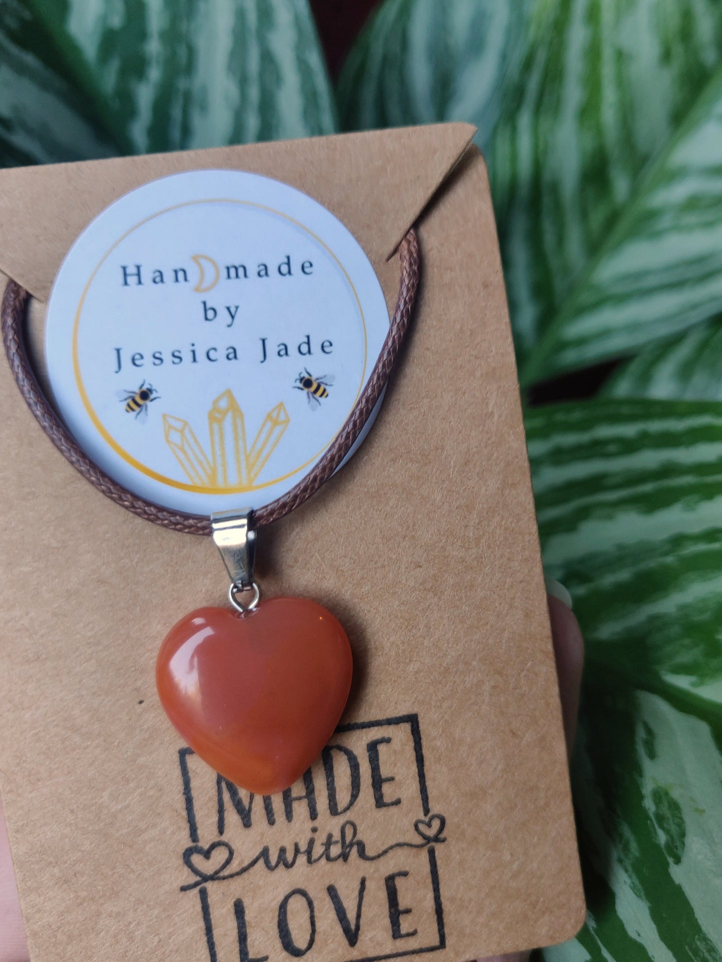 Crystal Heart Pendent