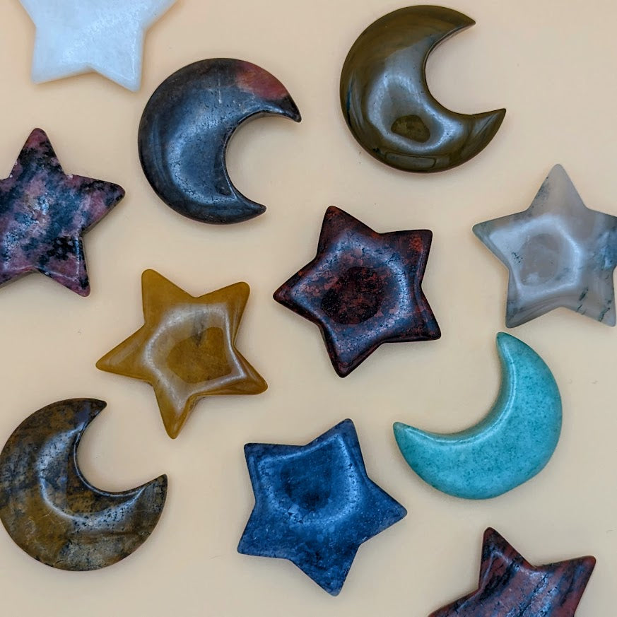 Star and Moon Crystals (Mystery Pick)