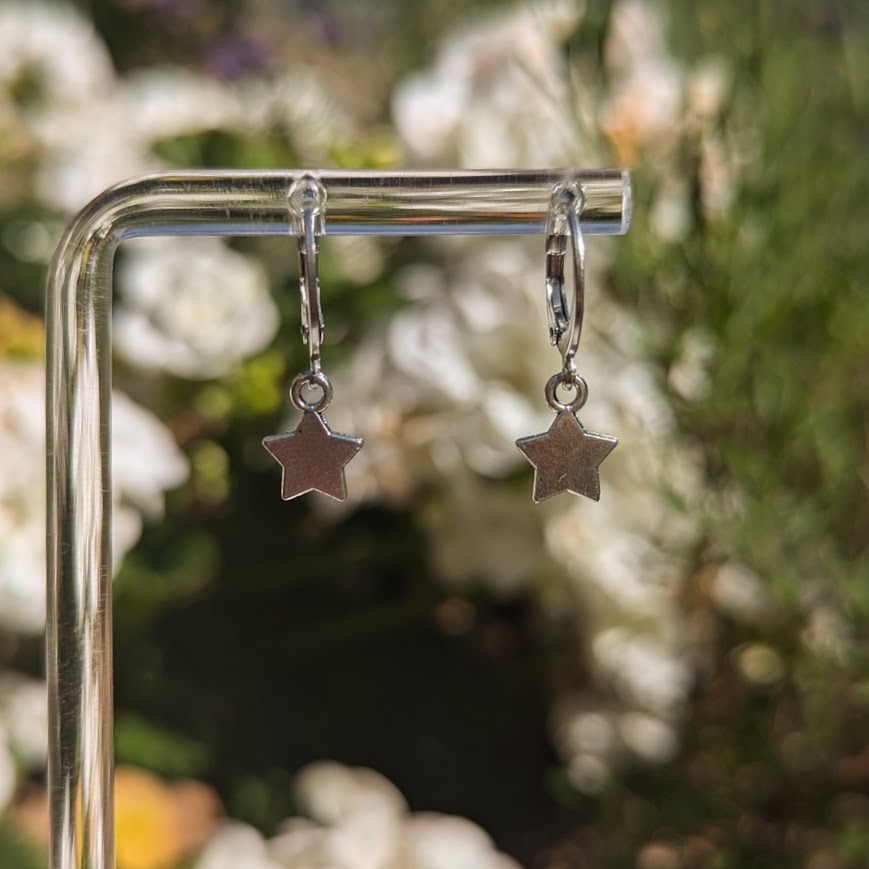Star Drop Earrings