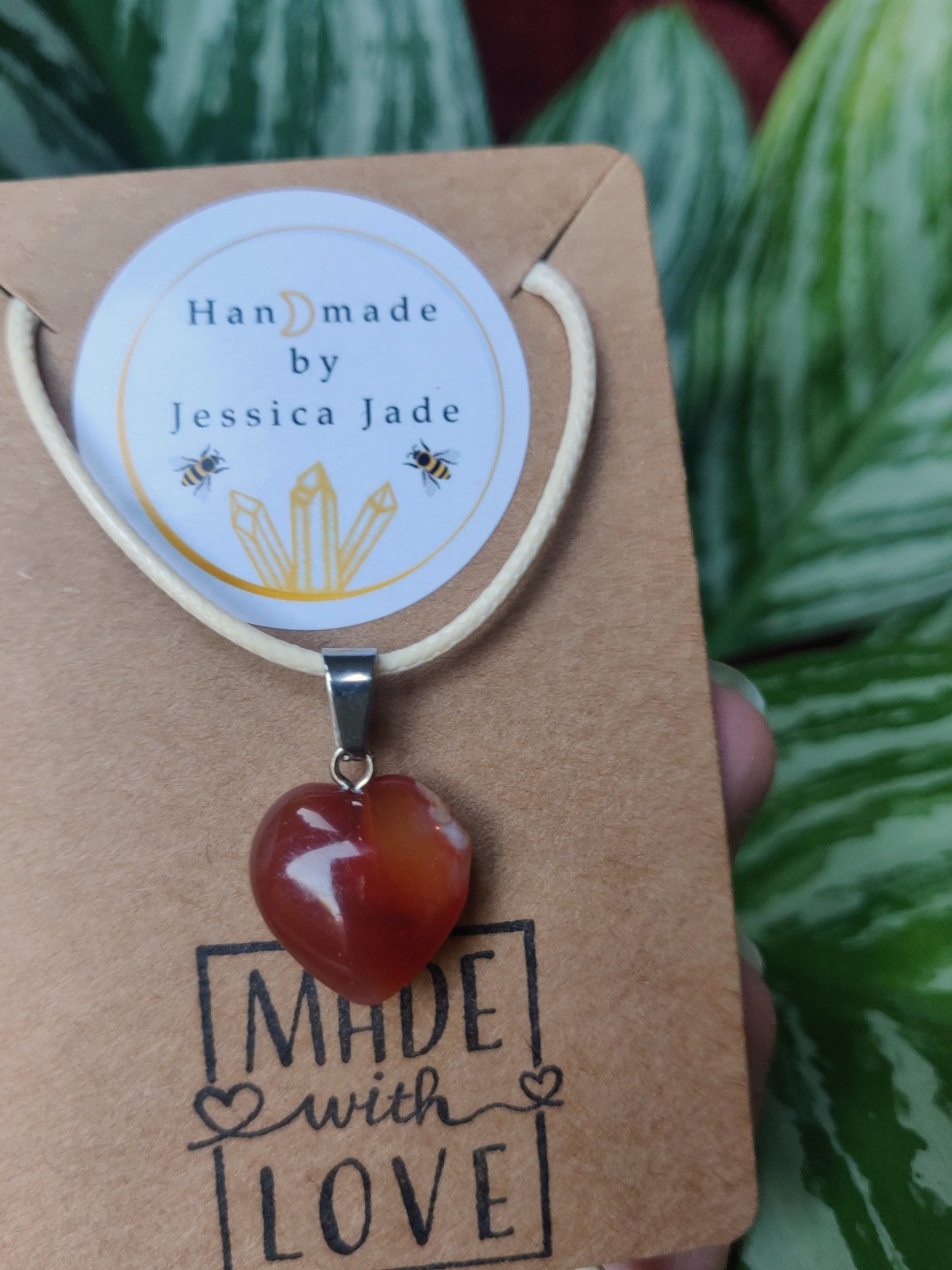 Crystal Heart Pendent