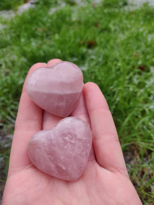 Small Rose Quartz Heart